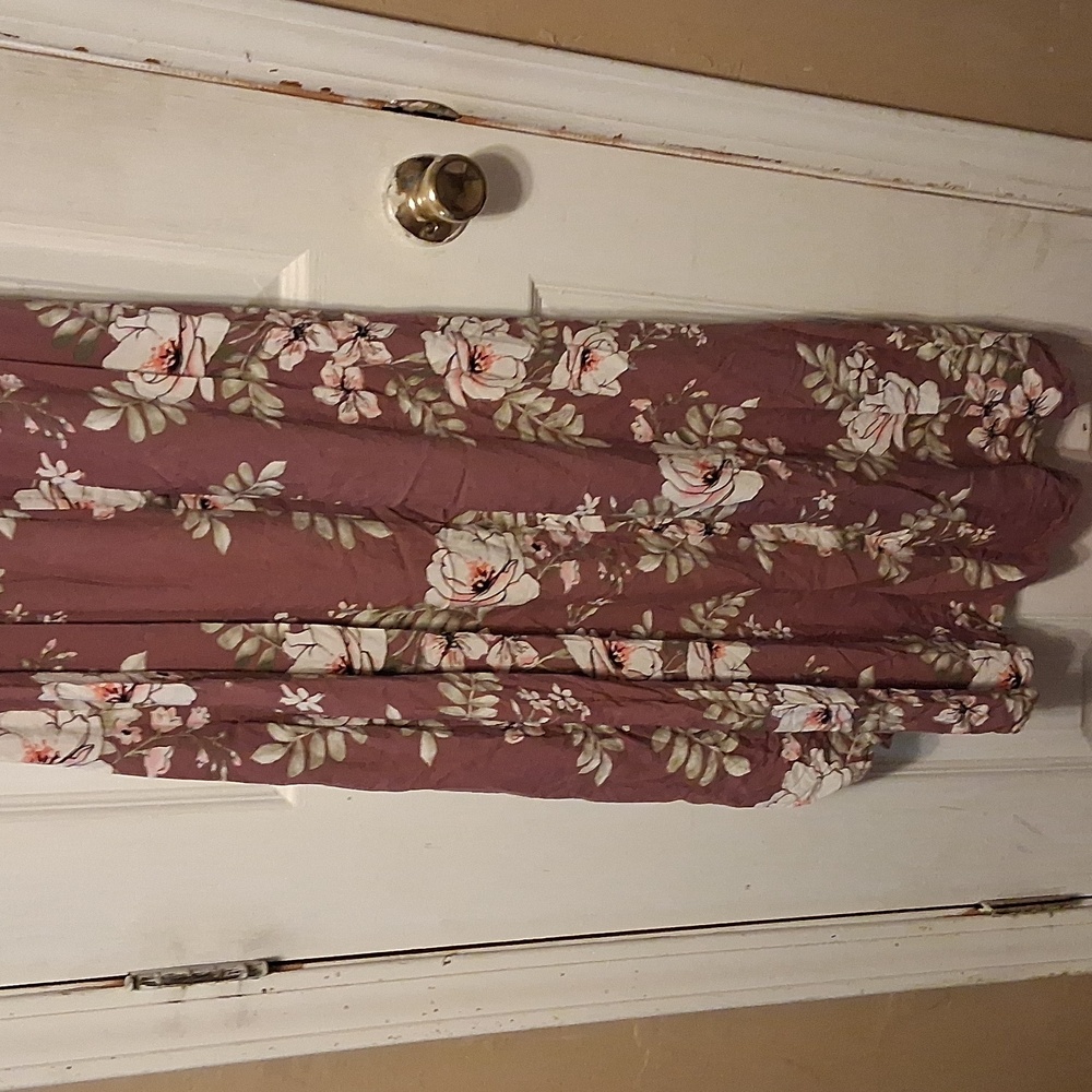 Love J Floral Mauve Jumpsuit - Picture 5 of 6